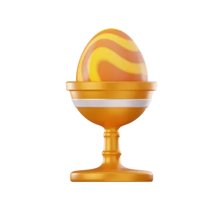 Holy Chalice Egg  3D Icon