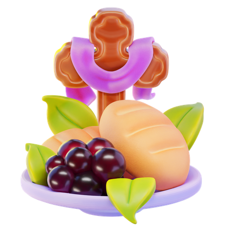 Holy Communion  3D Icon