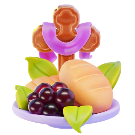 Holy Communion  3D Icon