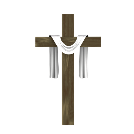 십자가  3D Icon