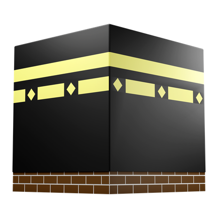 Holy Kaaba 3D Icon