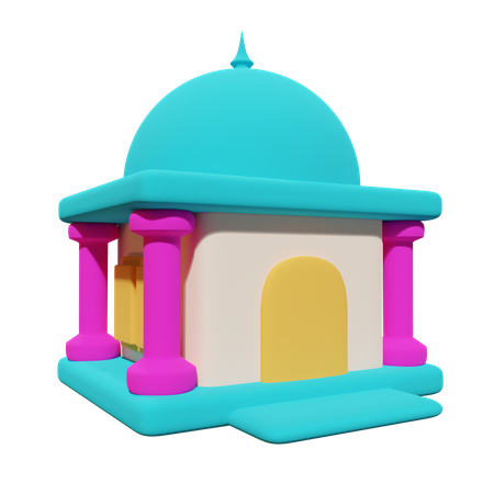 Holy Masjid  3D Icon