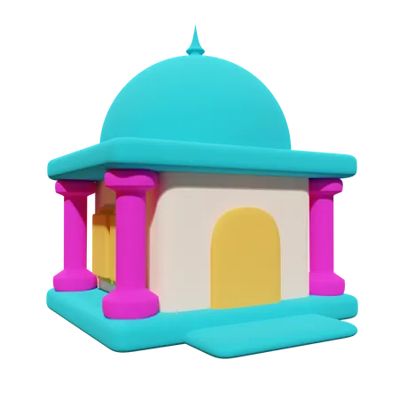 Holy Masjid  3D Icon
