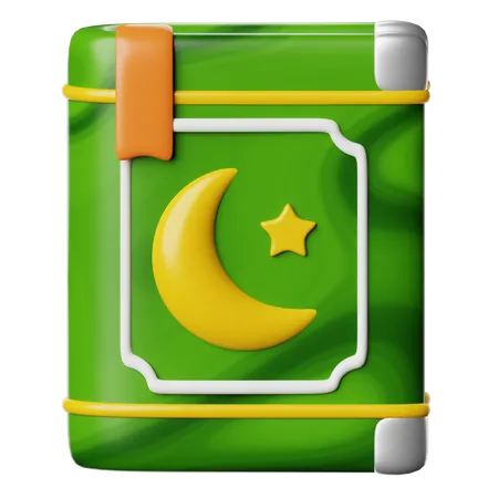 Holy Qur'an Book  3D Icon