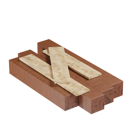 Holz  3D Icon