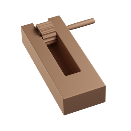 Holzmatratze  3D Icon