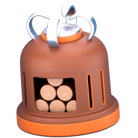 Holzofen  3D Icon
