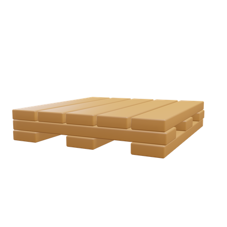 Holzpalette  3D Icon