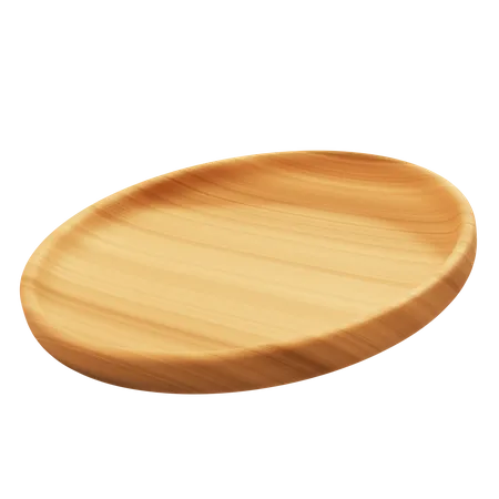 Holzplatte  3D Icon