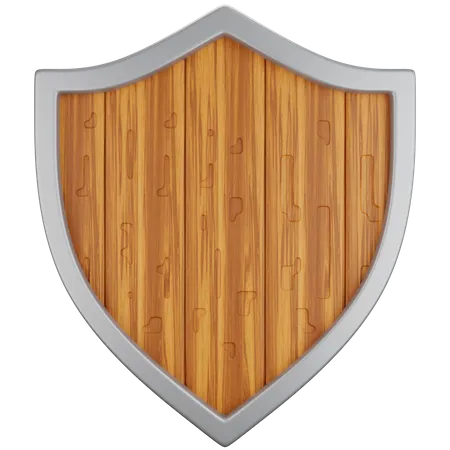 Holzschild  3D Icon