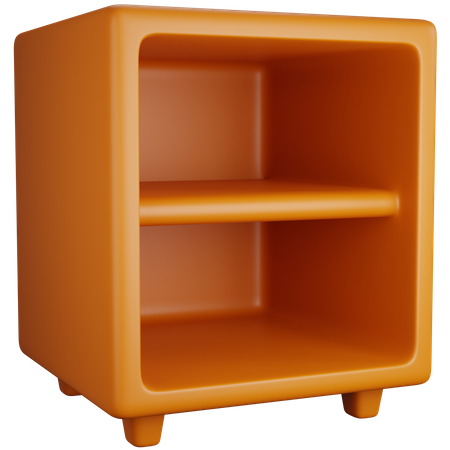 Holzschrank  3D Icon