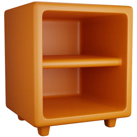 Holzschrank  3D Icon