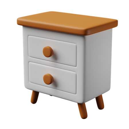 Holzschublade  3D Icon