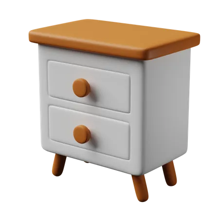 Holzschublade  3D Icon