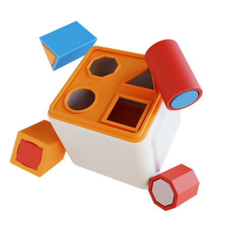 Holzspielzeug  3D Icon