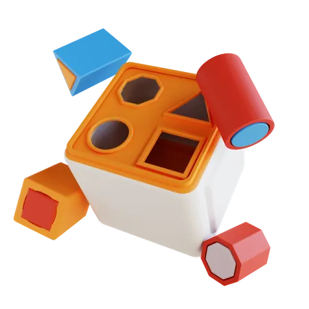 Holzspielzeug  3D Icon