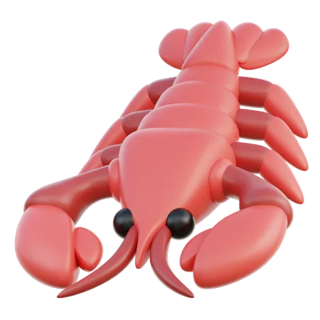 Homard  3D Icon