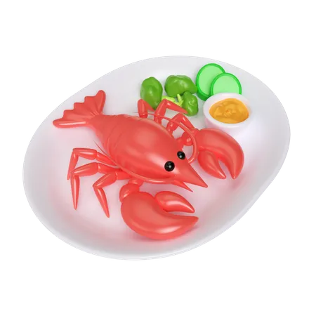 Homard  3D Icon