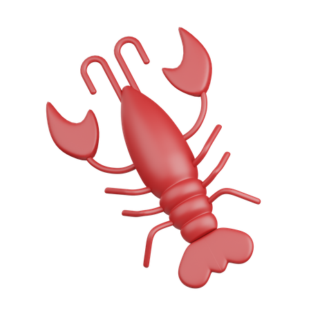 Homard  3D Icon