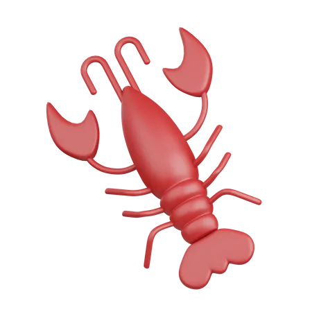 Homard  3D Icon