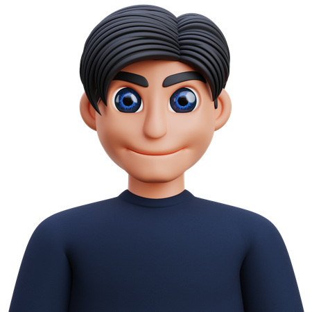 Hombre  3D Icon