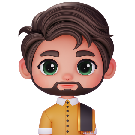 Hombre  3D Icon