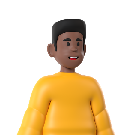 Hombre  3D Icon