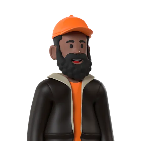 Hombre  3D Icon