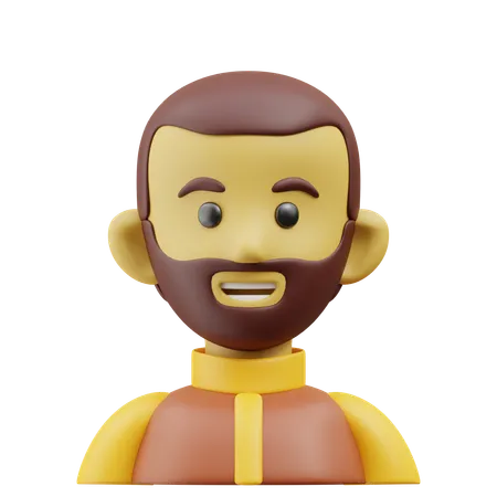 Hombre  3D Icon