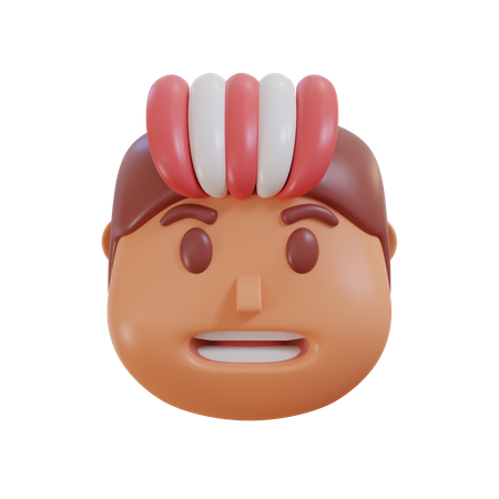 Hombre  3D Icon