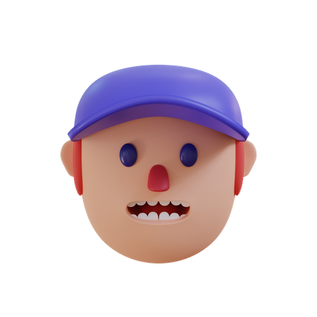 Hombre  3D Icon