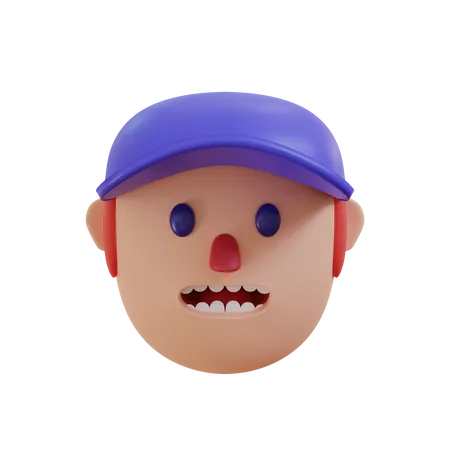 Hombre  3D Icon