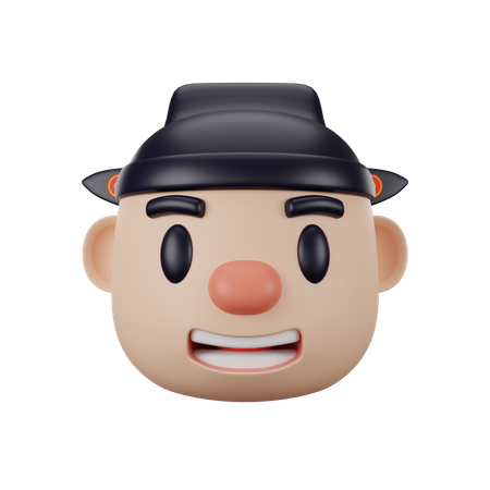 Hombre  3D Icon