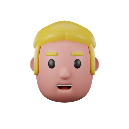 Hombre  3D Icon