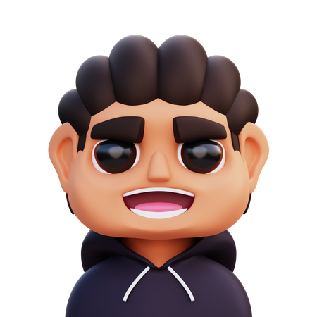 Hombre  3D Icon