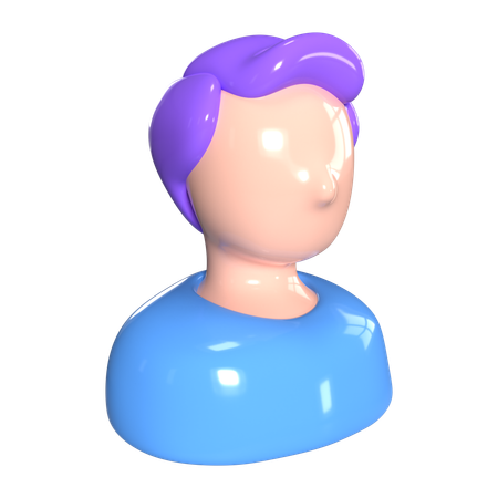 Administrador masculino  3D Icon