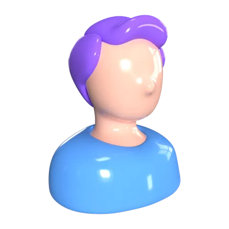 Administrador masculino  3D Icon