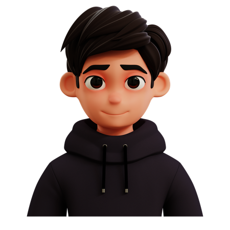 Hombre avatar  3D Icon