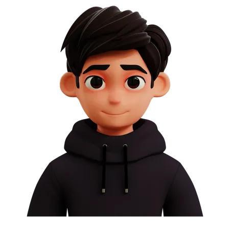 Hombre avatar  3D Icon