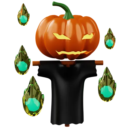 Hombre Calabaza  3D Icon