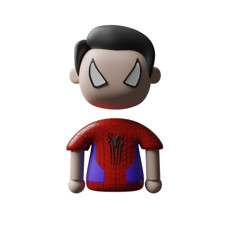 Hombre de araña  3D Icon