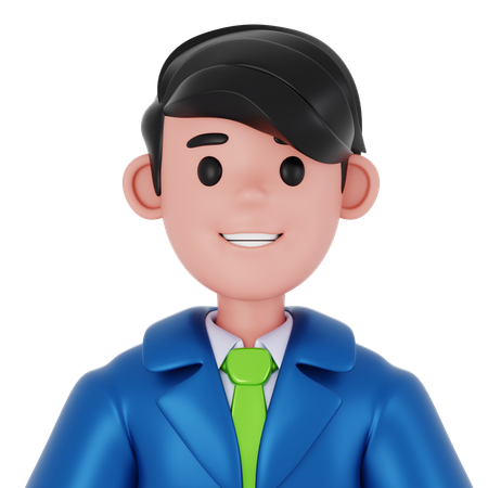 Empresario  3D Icon