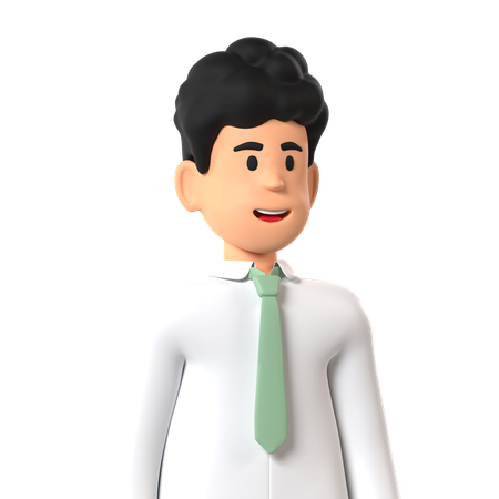 Empresario  3D Icon