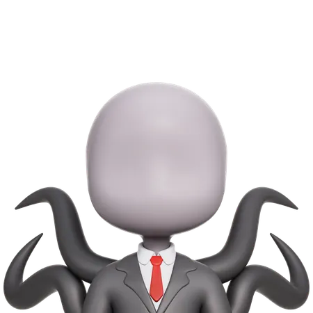 Hombre delgado  3D Icon