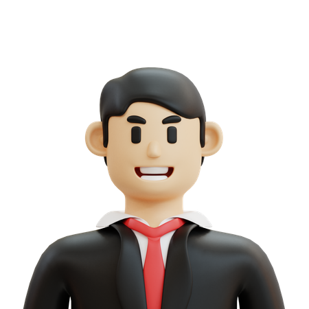 Hombre de negocios  3D Icon