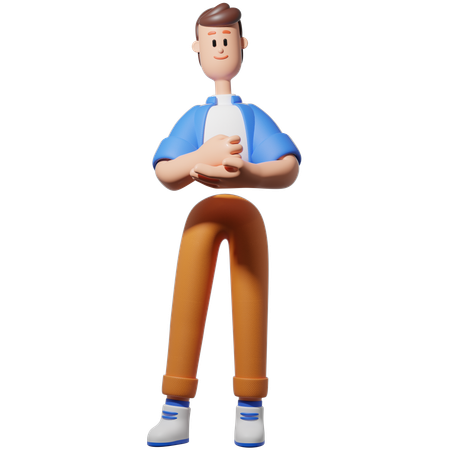 Hombre, hazlo posar  3D Icon