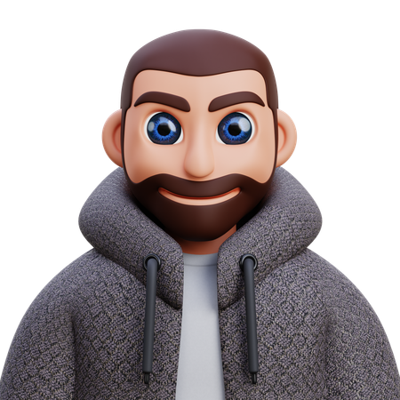 Hombre joven  3D Icon