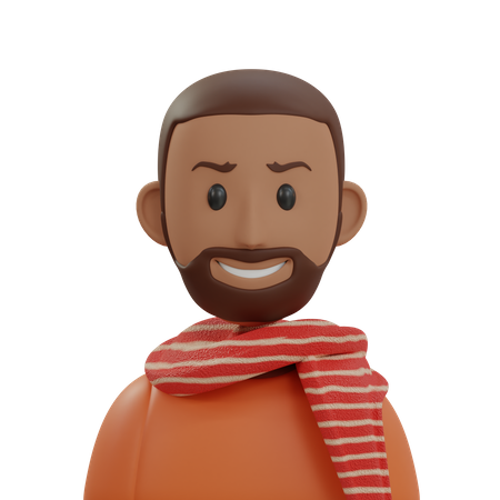 Hombre vestido deberá  3D Icon