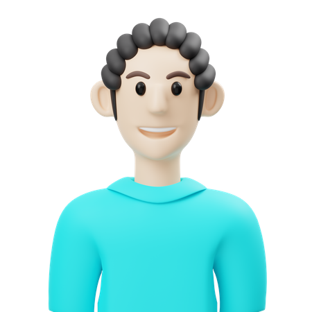 Hombres alegres  3D Icon