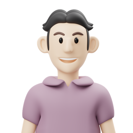 Hombres felices  3D Icon